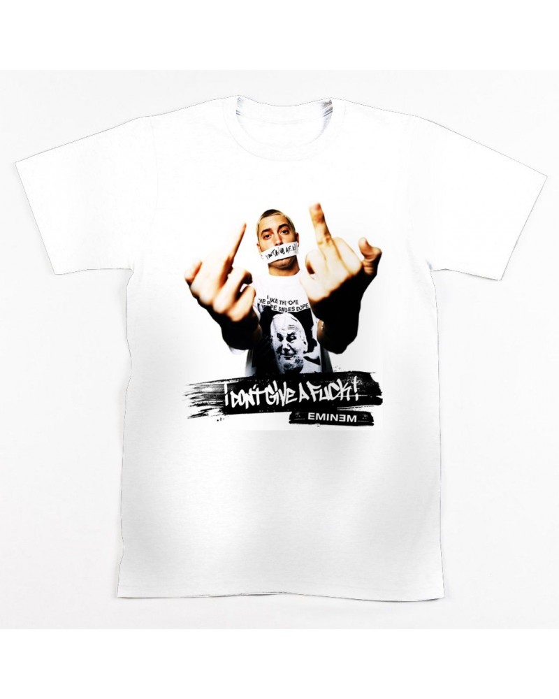 Block Custom EMINEM FUCK Tee - White