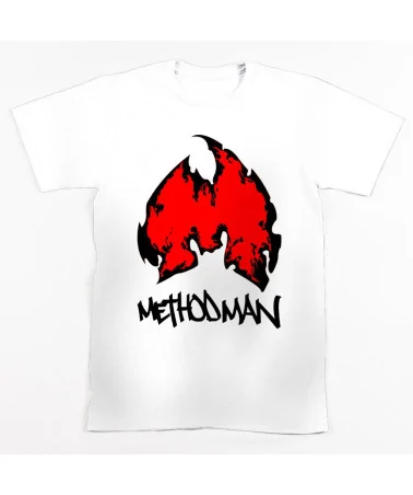 Block Custom METHOD FLAME Tee - White