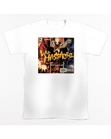 Block Custom WU MASSACRE Tee - White