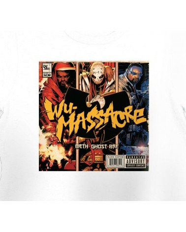 Block Custom WU MASSACRE Tee - White