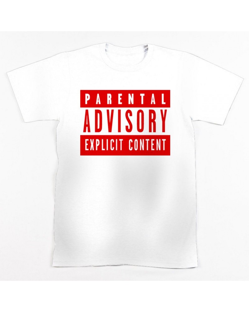 Block Custom PARENTAL ADVISORY - Red/White