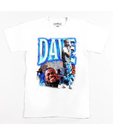 Block Custom - Dave Psycho Retro Merch Tee - White | blockshops
