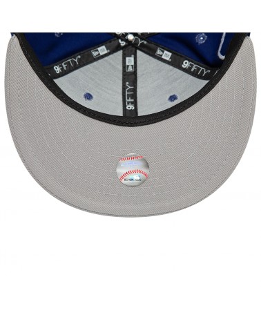 New York Yankees Sidepatch 9FIFTY Snapback Hat, Blue, MLB by New Era