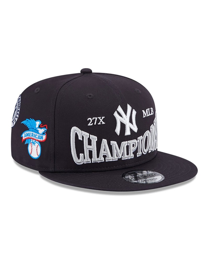 NEW ERA - NY Yankees 27 Champs Custom Snapback - Black/Grey