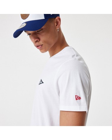 New Era - LA Dodgers MLB Flag Graphic T-Shirt - White