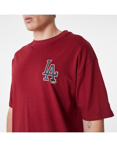 New Era LA Dodgers oversized t-shirt in white