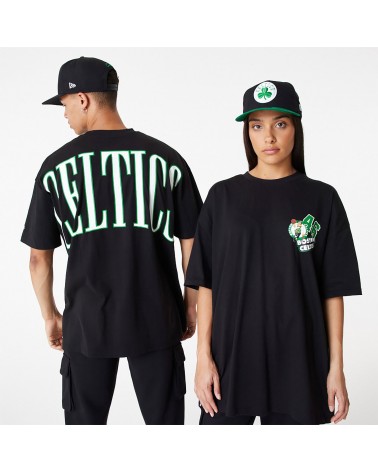 New Era NBA Boston Celtics Logo Black T-shirt