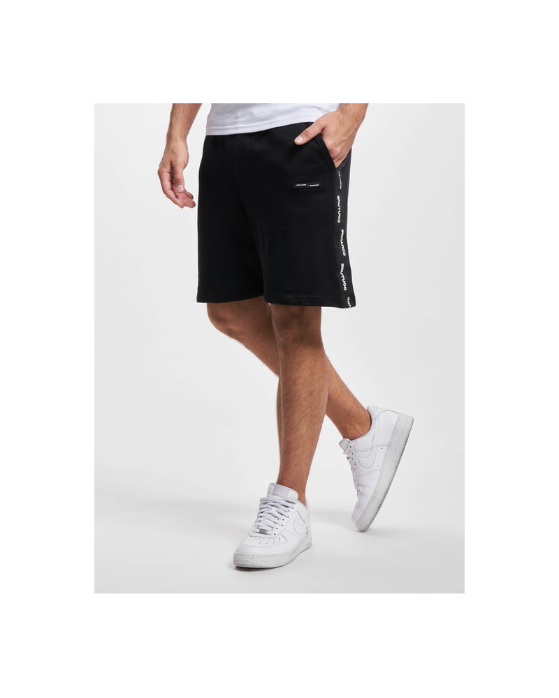 The Couture Club - Jacquard Tape Shorts - Black