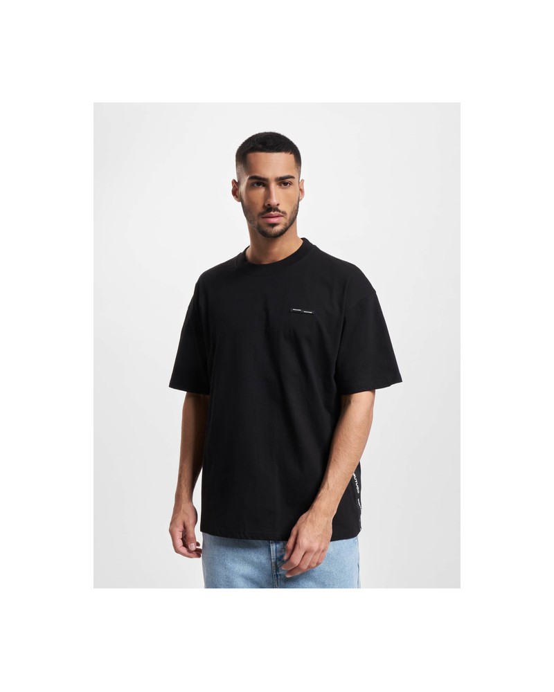 The Couture Club - Jacquard Tape Tee - Black