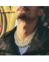 King Ice - 12mm Iced Diamond Cut Miami Cuban Link Chain - 14k Gold
