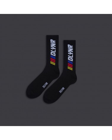 Dolly Noire - GOAT Sponsor Socks - Black