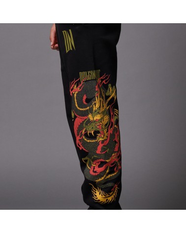 Dolly Noire -  Ryu Dragon Sweatpants - Black