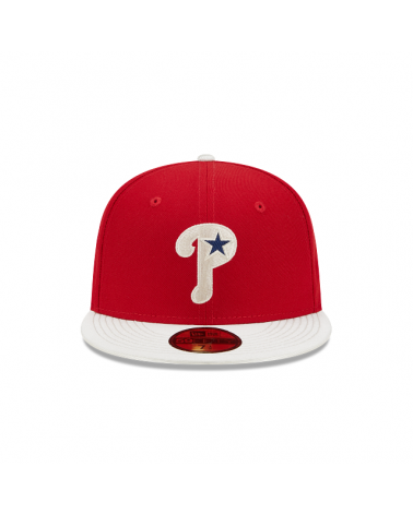 New Era - Team Shimmer Cleveland Indians 59FIFTY Fitted Cap - Cream