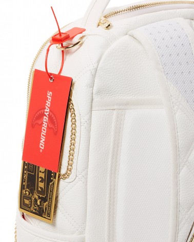 Sprayground - RIVIERA WHITE GOLD BACKPACK - White