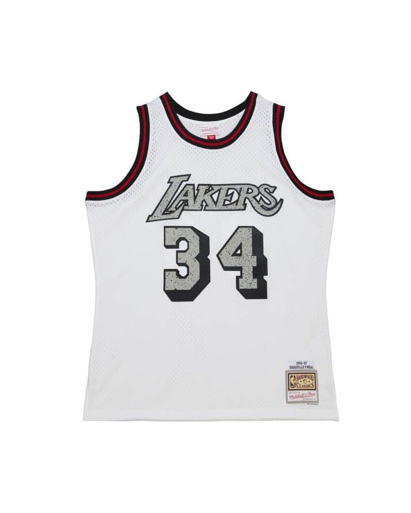 Maillot NBA Shaquille O'neal Los Angeles Lakers 1996-97 Mitchell & ness  Hardwood Classic Bleu Pour enfant