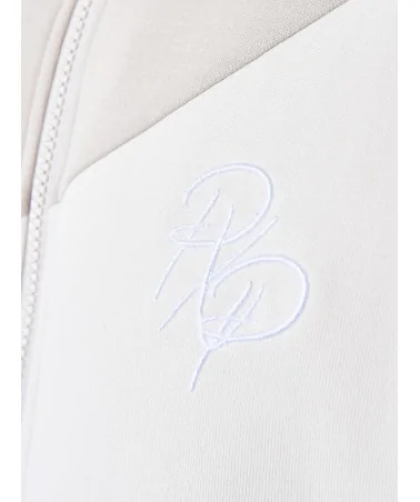 Project X Paris - Tricolor Zipped Hoodie - Beige/Brown | blockshops