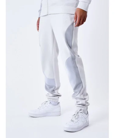 Project X Paris - Tricolor Zipped Joggpant - Grey/Blue