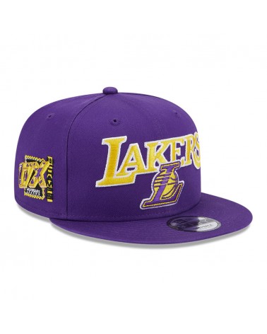 New Era - NBA Patch Lakers 9Fifty Snapback - Purple