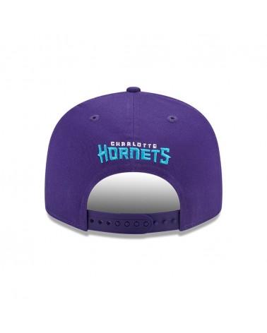 New Era - NBA Patch Charlotte Hornets 9Fifty Snapback - Black / Green