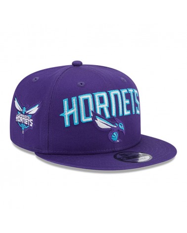 New Era - NBA Patch Charlotte Hornets 9Fifty Snapback - Purple