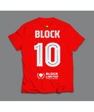 Block Limited - FCBlock Tee - Red | blockshops
