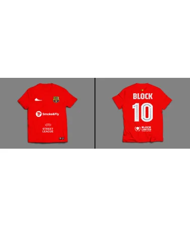 Block Limited - FCBlock Tee - Red | blockshops