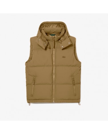 Lacoste - Puffer Vest - Brown
