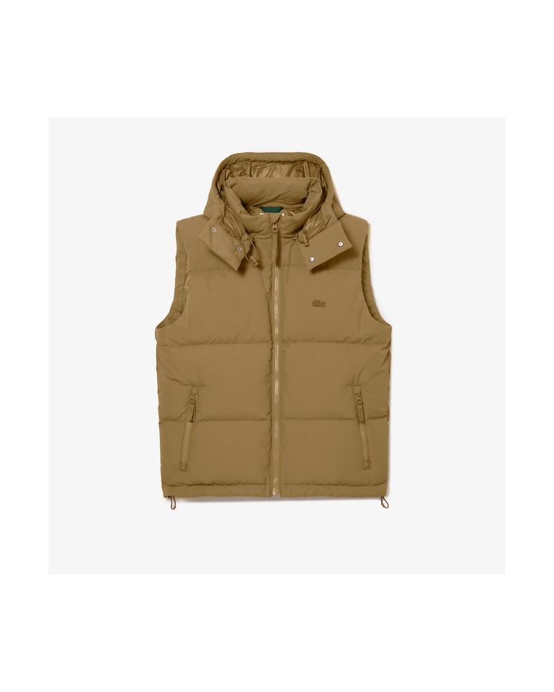 Lacoste - Puffer Vest - Brown
