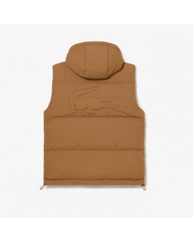 Lacoste - Puffer Vest - Brown