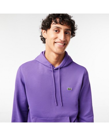 Lacoste - Icon Hoodie Jogger Ecologic Cotton - Purple