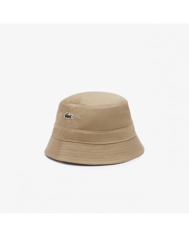 Lacoste - Bucket Hat Reversible - Black / White / Beige