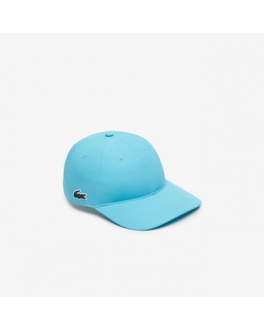 Lacoste - Lightweight Side Logo Curved Cap - Blue