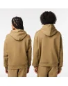 Lacoste - Unisex Loose Fit Hooded Organic Cotton Jogger Sweatshirt ...