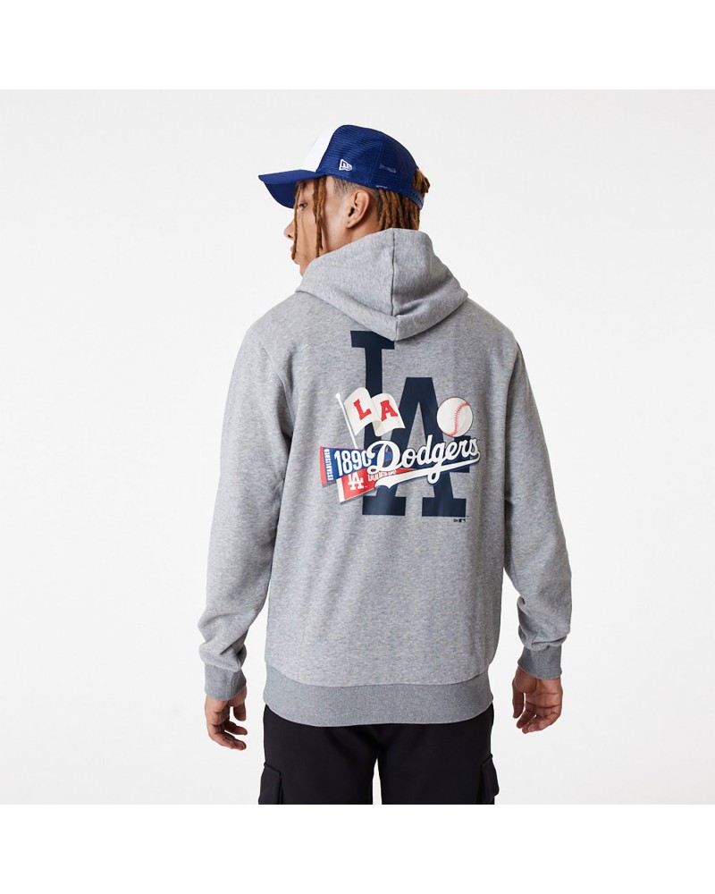 New Era LA Los Angeles Dodgers MLB Sweatshirt Hoodie - S : :  Clothing, Shoes & Accessories