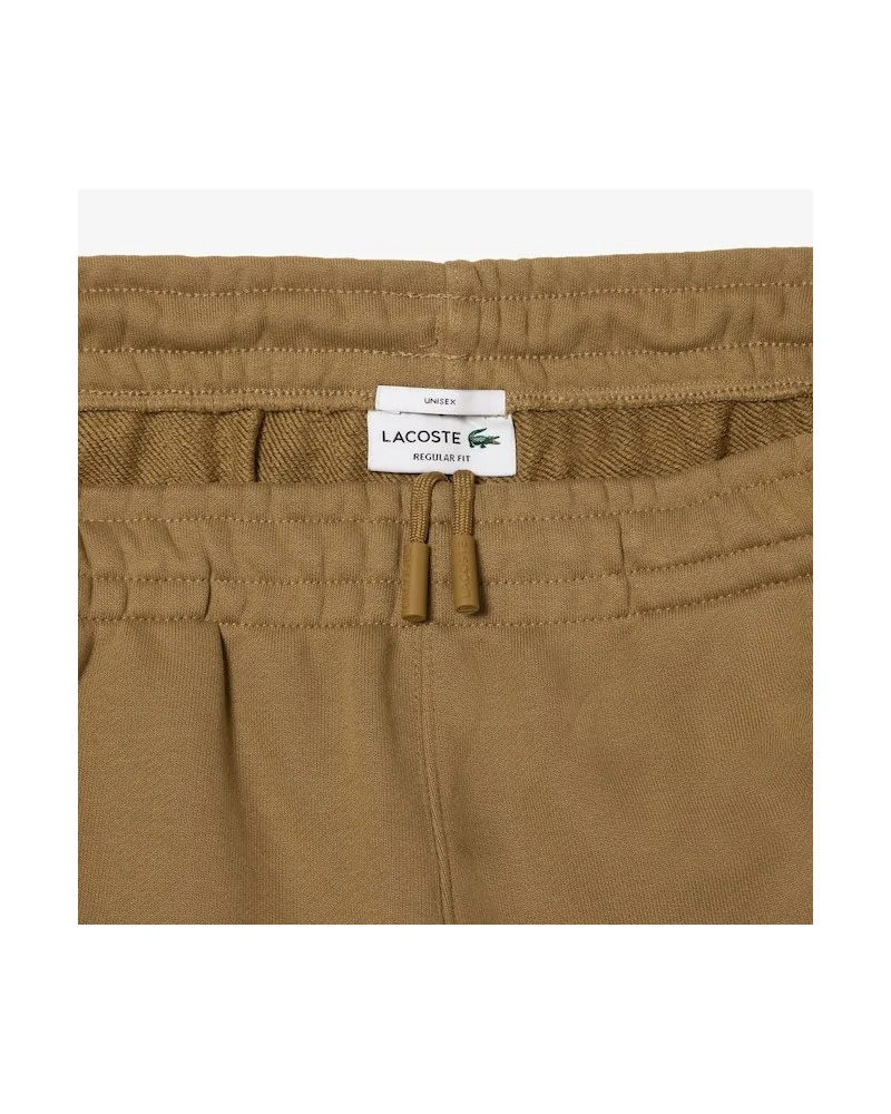 Lacoste - ´86 Logo Unisex Organic Cotton Fleece Trackpants - Brown