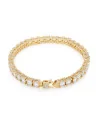 King Ice - 5MM - Icy Tennis Bracelet - Gold