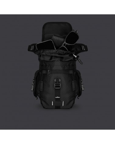 Dolly Noire - Urban Tactical Reflective Leg Bag - Black