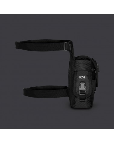 Dolly Noire - Urban Tactical Reflective Leg Bag - Black