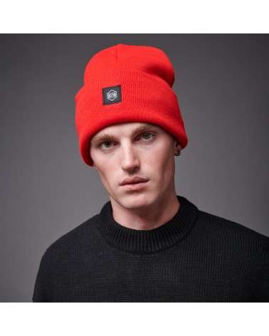 Dolly Noire - Balaclava Beanie - Red