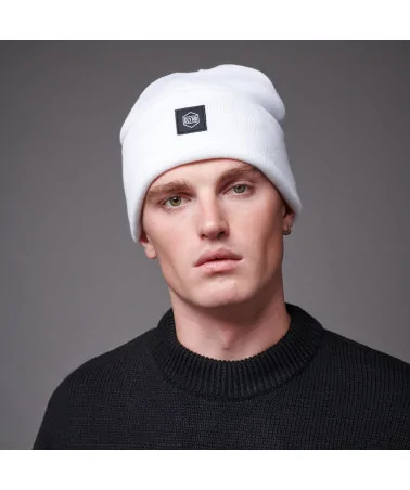 Dolly Noire - Balaclava Beanie - White