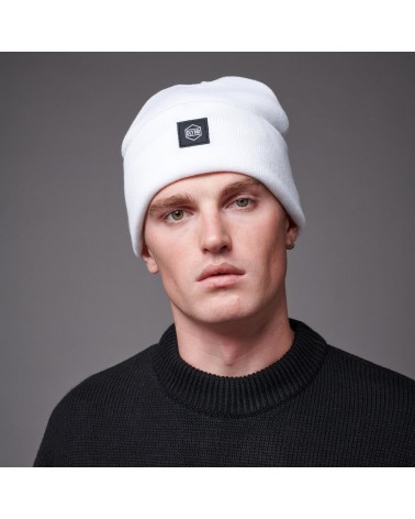 Dolly Noire - Balaclava Beanie - White