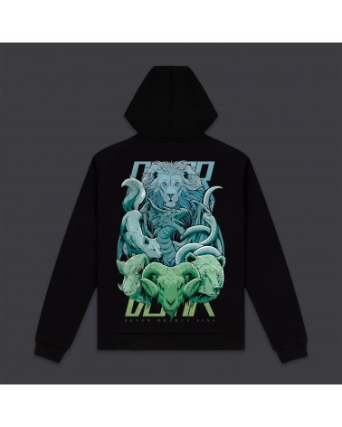 Dolly Noire - Deadly Sins Hoodie - Black