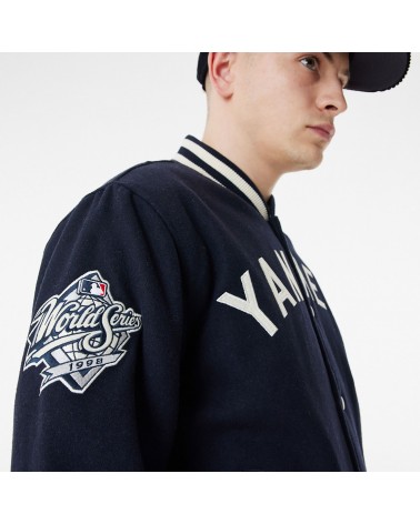 New York Yankees MLB Navy Varsity Jacket