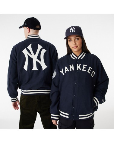 New Era - New York Yankees MLB Varsity Jacket - Navy