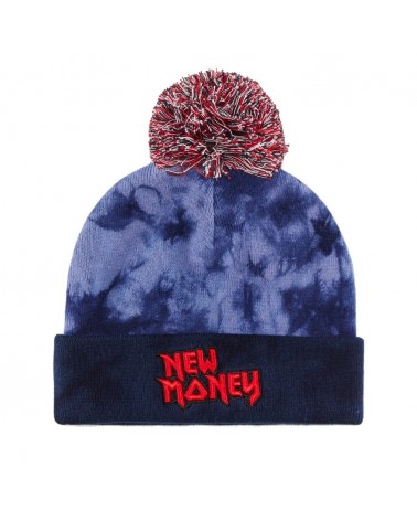 Cayler And Sons - Le Parisien Beanie Pom Pom Beanie - Blue/Grey/Red