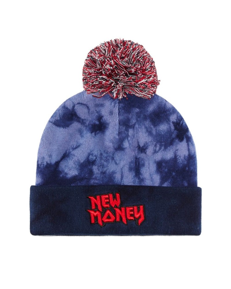 Cayler And Sons - Le Parisien Beanie Pom Pom Beanie - Blue/Grey/Red