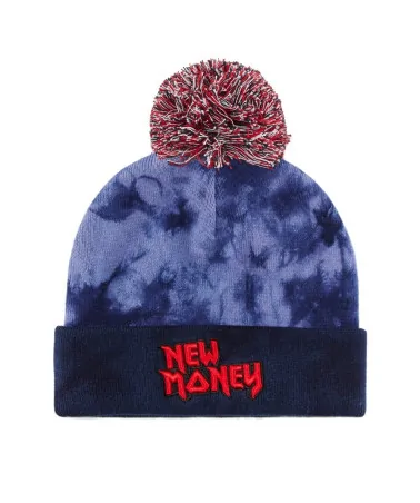 Cayler And Sons - Le Parisien Beanie Pom Pom Beanie - Blue/Grey/Red
