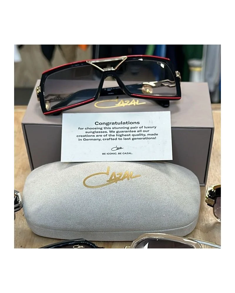 Cazal Eyewear - 8509 LIMITED - 001 Black Poppy | blockshops