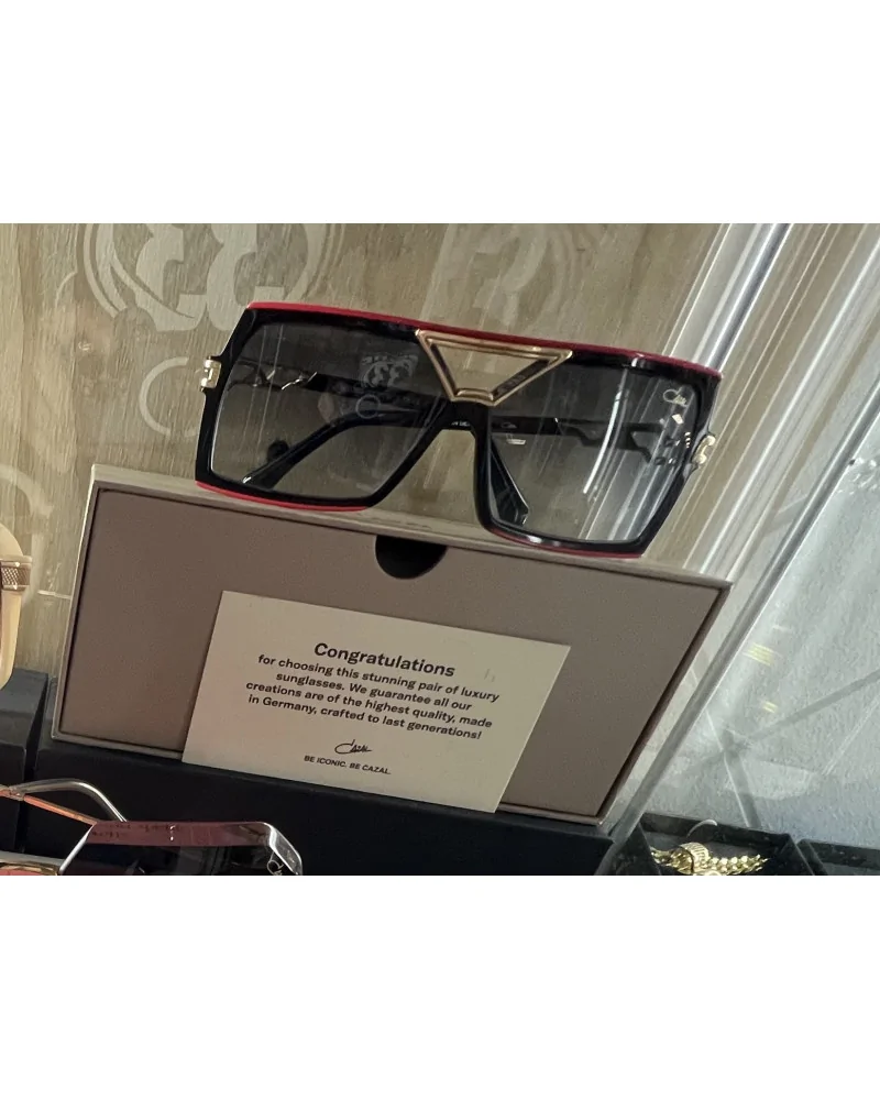 Cazal Eyewear - 8509 LIMITED - 001 Black Poppy