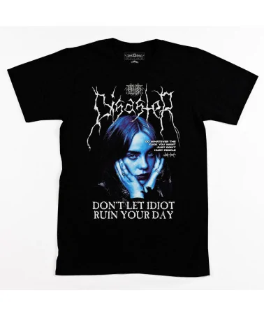 Block Custom - Billie Eillish Disaster Tee - Black